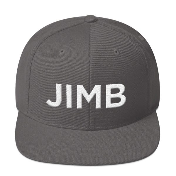 dark gray JIMP baseball cap