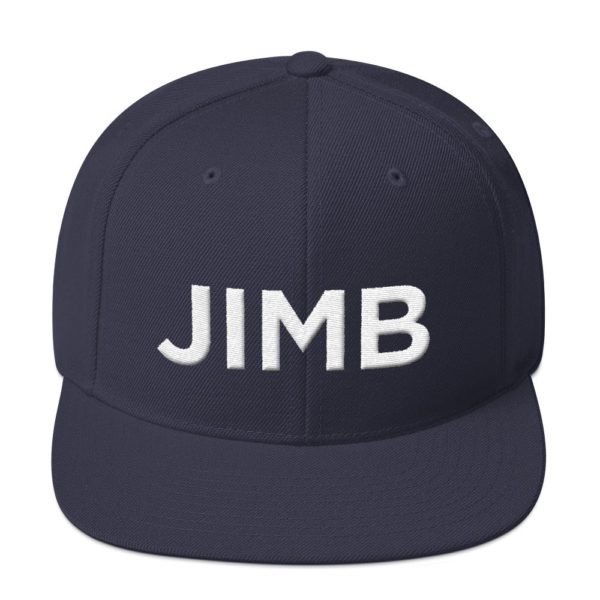navy blue JIMP baseball cap