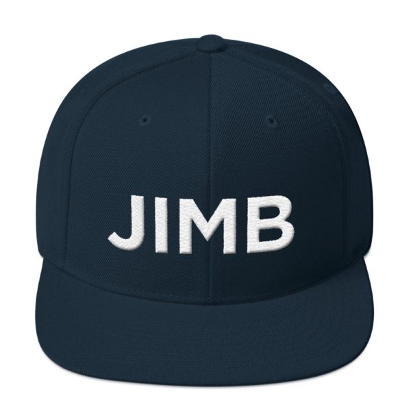 dark blue JIMP baseball cap