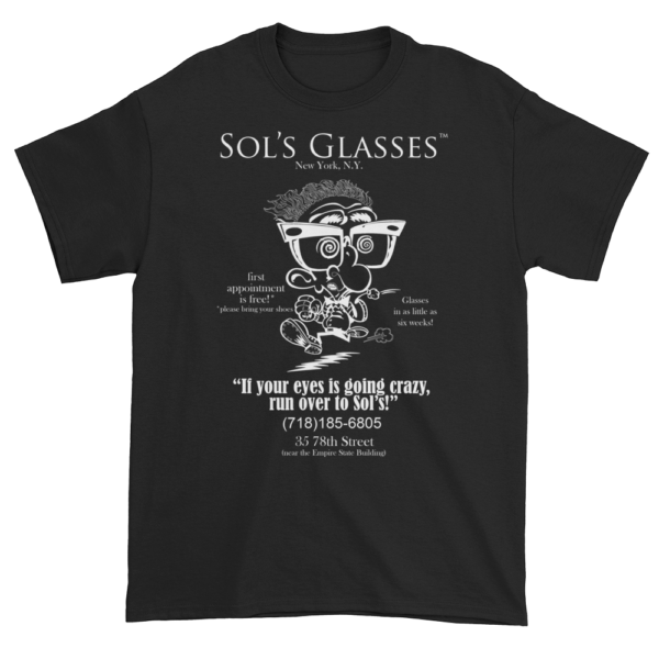 black Sol's Glasses t-shirt
