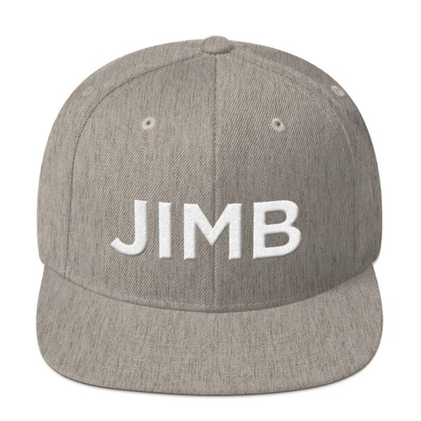 gray JIMP baseball cap