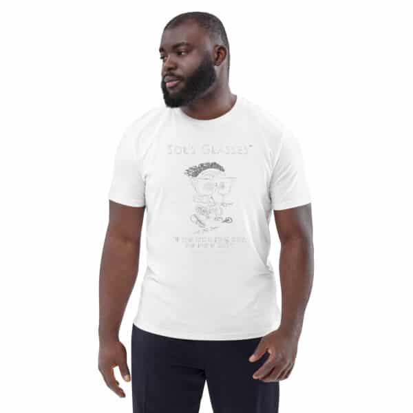 Sol’s Glasses Jerky Boys Men's Organic Cotton T-Shirt - Image 3