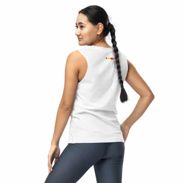 Jerky Boys Muscle White Shirt - Image 2