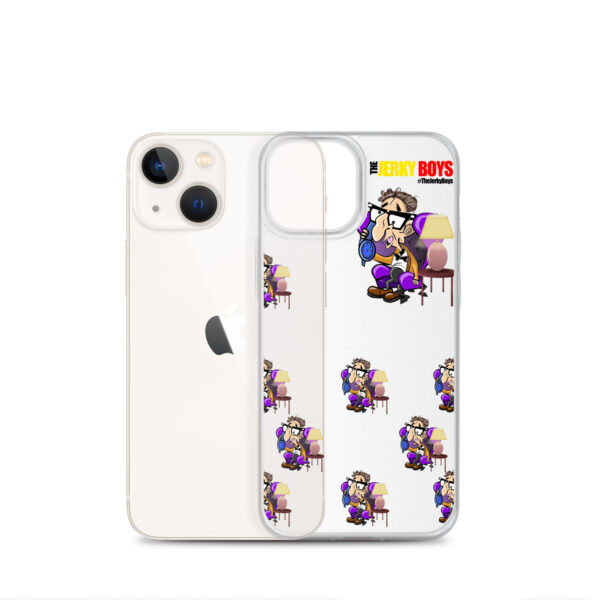 SOL ROSENBERG - Jerky Boys - Clear Case for iPhone 13 mini - Image 2