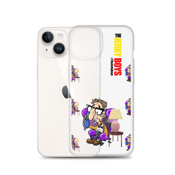 SOL ROSENBERG - Jerky Boys - Clear Case for iPhone 14 - Image 2