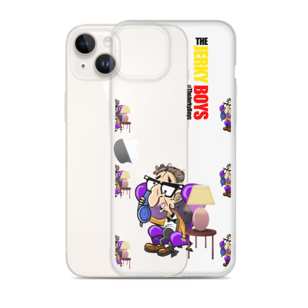 SOL ROSENBERG - Jerky Boys - Clear Case for iPhone 14 Plus - Image 2