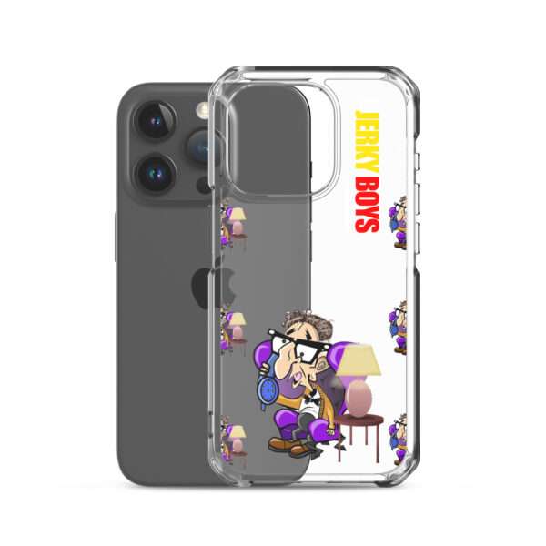SOL ROSENBERG - Jerky Boys - Clear Case for iPhone 15 Pro - Image 2