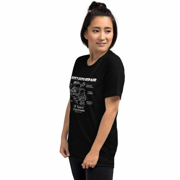 Rizzo Auto repair business Short sleeve t-shirt - Image 3