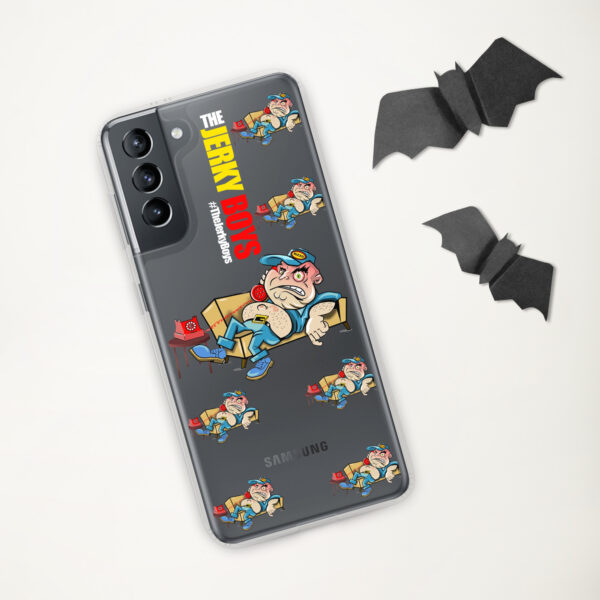 Frank Rizzo – Jerky Boys – Clear Case for Samsung Galaxy S21 - Image 2