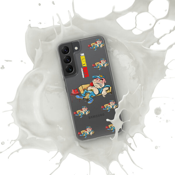 Frank Rizzo – Jerky Boys – Clear Case for Samsung Galaxy S22 - Image 2