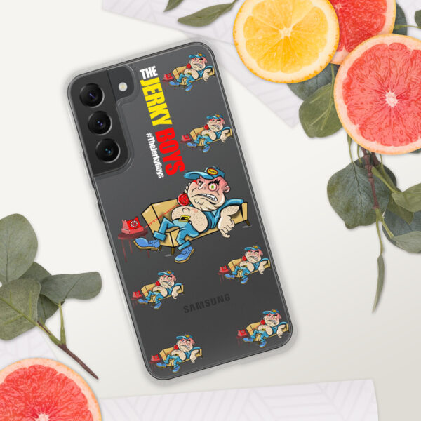 Frank Rizzo – Jerky Boys – Clear Case for Samsung Galaxy S22 Plus - Image 2