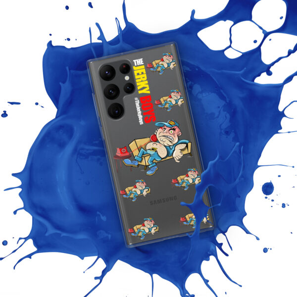 Frank Rizzo – Jerky Boys – Clear Case for Samsung Galaxy S22 Ultra - Image 2