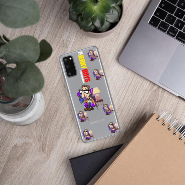 SOL Rosenberg – Jerky Boys – Clear Case for Samsung Galaxy S20 - Image 3