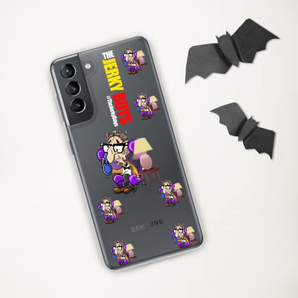 SOL Rosenberg – Jerky Boys – Clear Case for Samsung Galaxy S21 - Image 2