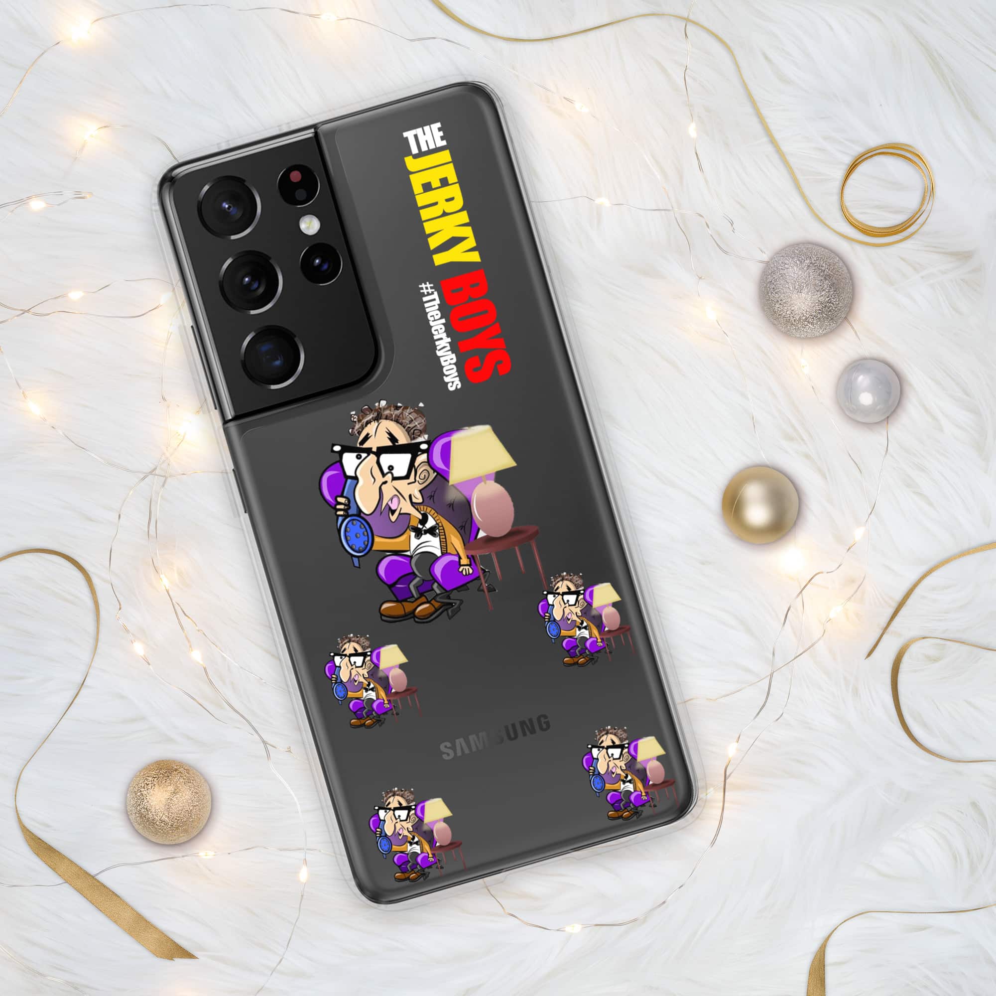 SOL Rosenberg – Jerky Boys – Clear Case for Samsung Galaxy S21 Ultra