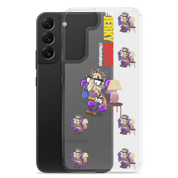 SOL Rosenberg – Jerky Boys – Clear Case for Samsung Galaxy S22 Plus - Image 2