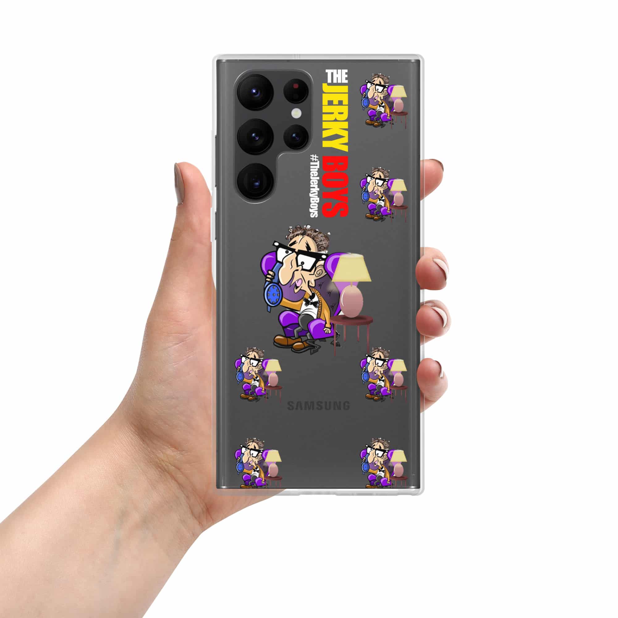 SOL Rosenberg – Jerky Boys – Clear Case for Samsung Galaxy S22 Ultra