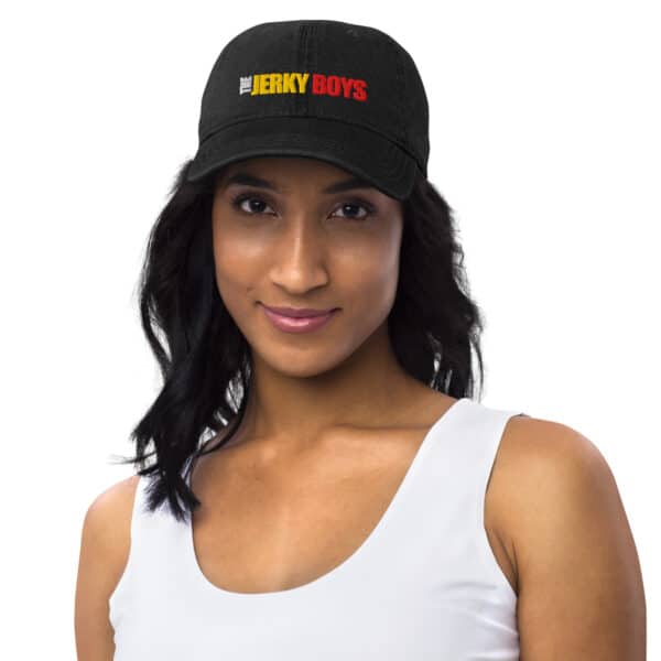 The Jerky Boys logo dad hat - Image 2