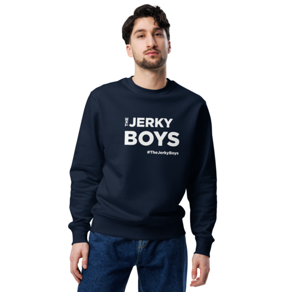 Jerky Boys Logo Organic Sweatshirt - Image 4